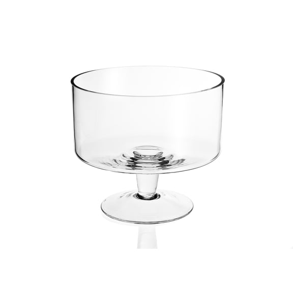 Badash - Lexington Mouth Blown Glass Trifle Bowl 9"