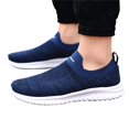 thumbnail image 4 of Men's Knitted Walking Shoes Lightweight Wide Width Sneakers Indoor Outdoor Workout Running Shoes Breathable S𝗅ip On Trainers Shoes Casual Non-S𝗅ip Athlet𝗂c Shoes, 4 of 9