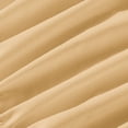 thumbnail image 4 of Elegant Comfort 4-Piece Microfiber Bed Sheet Set, King, Gold - Deep Pocket, 4 of 10