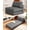 Mist Gray, variant on KINGYES 3-in-1 Foldable Chair Bed, Folding Sleeper Chair with Back Cushion, Convertible Sofa Bed for Adults, Cream Beige