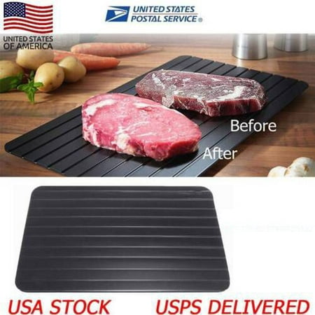 Fast Defrosting Meat Tray Rapid Thaw Heating Tray For Frozen Food 29.5x20.3x0.2cm