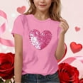 thumbnail image 2 of LckLvx Valentines Shirts for Boys Girls Heart Graphic Tees T-Shirt Kids Crew Neck Short Sleeve Tops, 2 of 6