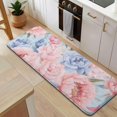 thumbnail image 5 of Pioneer Flower Floral Print Pattern Kitchen Rug Mat,Kitchen Runner Rugs Non Skid Washable,Decorative Kitchen Floor Mats for Kitchen,Sink,Laundry,17"x47.2", 5 of 7