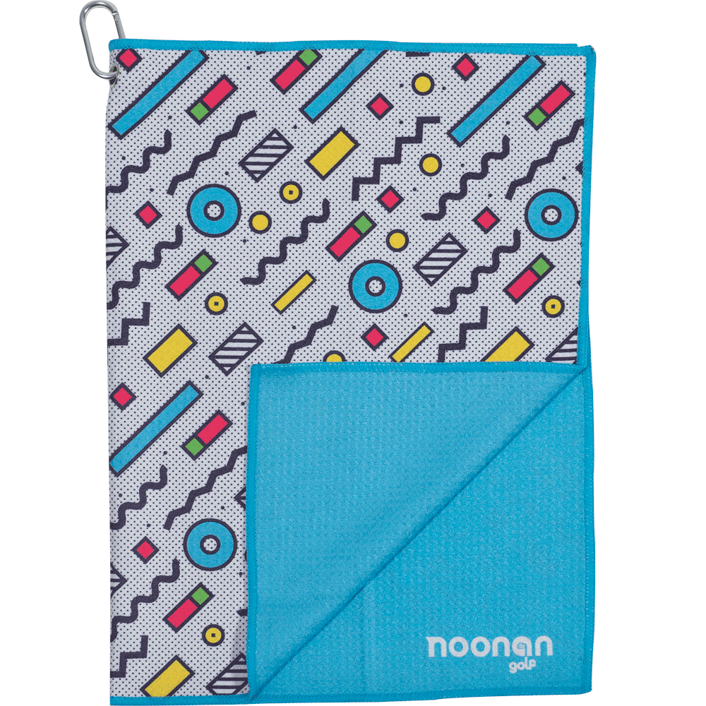 Noonan Golf Towel Premium Microfiber Towel with Carabiner Clip 24