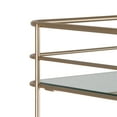 thumbnail image 5 of ELLE Paris 3-Tier Shower Caddy, Satin Gold, 5 of 6