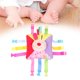 thumbnail image 3 of Juguete con hebil, juguete de viaje , juguete sensorial, para accesorios de viaje, juguete de viaje para niños y bebés Conejo, 3 of 9