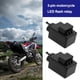 thumbnail image 3 of Sidaley 2 piezas 2 uds 3 pines LED indicador relé intermitente motocicleta Led señal de giro LED indicador intermitente Led Accesorios para motos, 3 of 6
