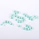 thumbnail image 4 of 5000 gemas de confeti de diamante acrílico puntiagudas de plástico para fiesta de boda (verde claro), 4 of 4
