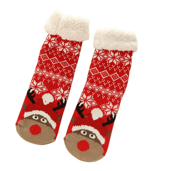 Women's Floor Socks Lamb Wool Blanket Socks Winter Socks Confinement Socks Home Socks Sleep Socks Extra Thick Velvet Women's Socks