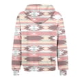 thumbnail image 5 of skpabo Zip Up Hoodies for Women Fashion Floral Print Sweatshirts Long Sleeve Hooded Pullover Top Soft Stretchable Comfortable Plus Size Outerwear with Pockets S-3XL, 5 of 6