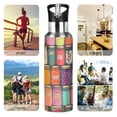 thumbnail image 7 of Yayeee 20oz Insulated Water Bottle Double Wall Stainless Steel with Flip Straw Lid, Beige Jar, 7 of 7