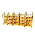 thumbnail image 2 of Juego de soportes para bidones de aceite, modelo de garaje, escala 1:64, accesorios de fotografía Amarillo, 2 of 6