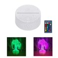 thumbnail image 2 of Inteprter Elefante Luz de noche para niños Ilusión óptica 3D Elefante Luz 7 Cambio de color Lámpara de noche con interruptor táctil Control remoto Iluminación y accesorios No. 4 Inteprter HA025323-04, 2 of 6