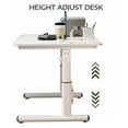 thumbnail image 2 of axGear Bureau Réglable en Hauteur Table de Travail Ordinateur Bureau à Domicile 120x60cm, 2 of 8