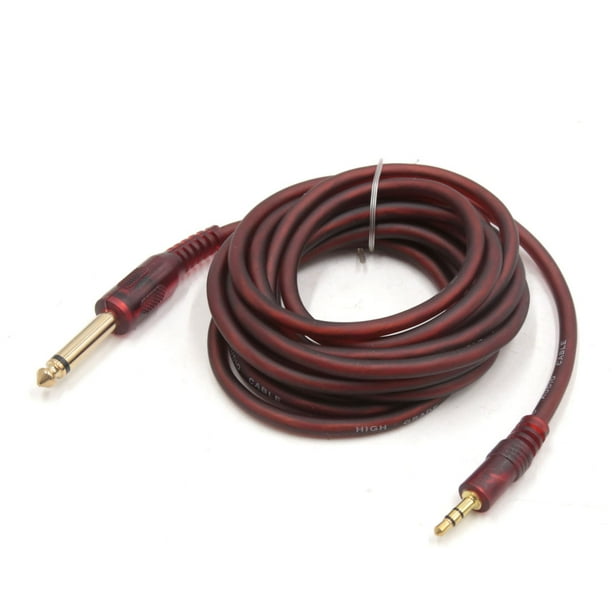 9.8ft Length 1/8 Inch Male to 1/4 Inch Male TRS Car Stereo Audio Cable