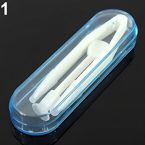 XIRQI Contact Lens Inserter Remover   Soft Tip Tweezers   Case Hygienic Nursing Kit