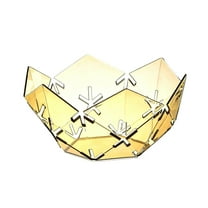 HBBKVI Christmas Snowflake Plastic Fruit Bowl Christmas Snowflake Dried Fruit Tray Concise Candy Box Living Room Snack Container Plastic Fruit Bowl Christmas Decorations