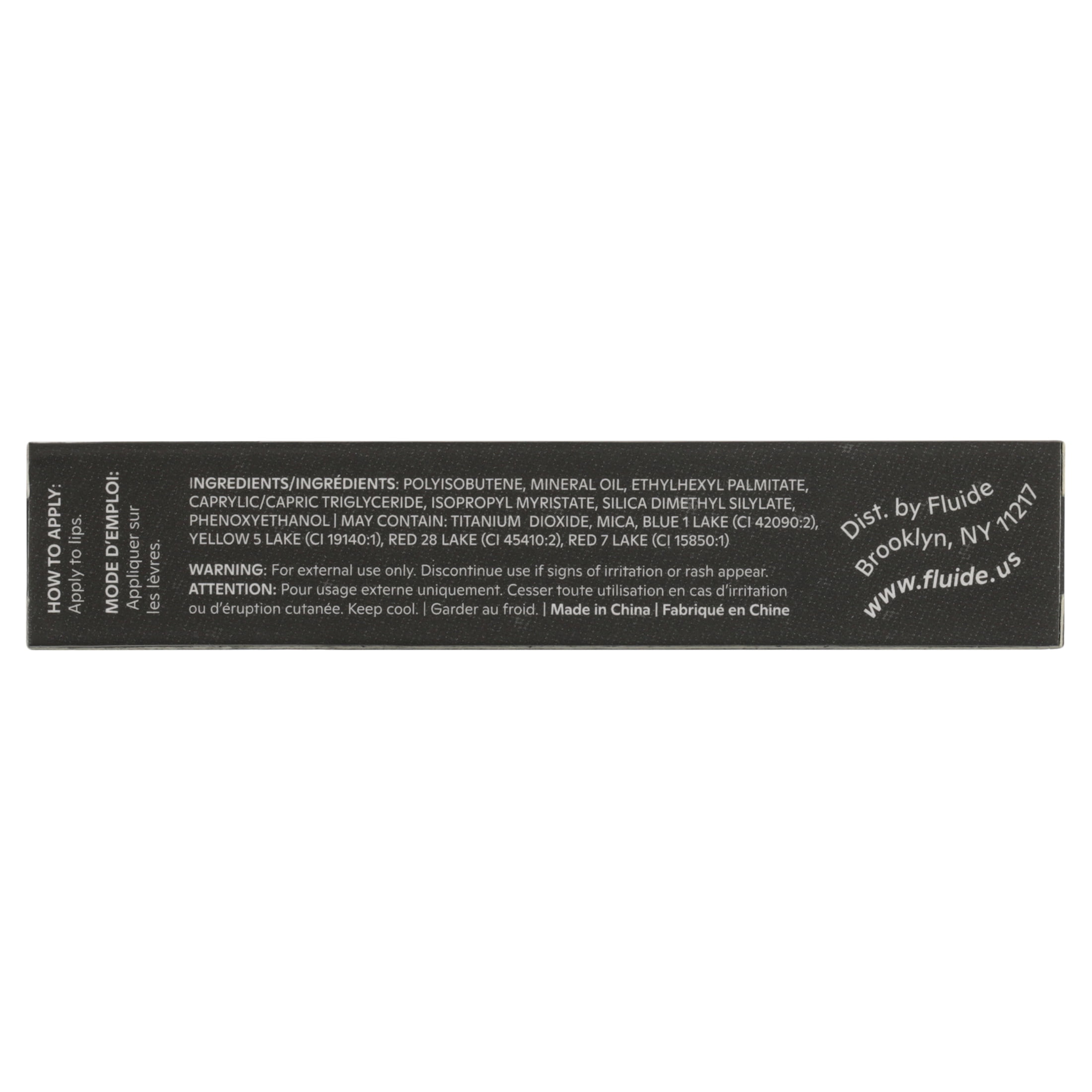 We Are Fluide Lip Gloss in Wet