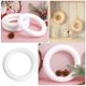 thumbnail image 4 of GOOHOCHY Proyecto de espumas, pintura, artesanía de espuma, corona de bricolaje, anillo de espuma, anillo de espuma en blanco, artesanía de espuma circular, 4 of 8
