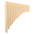 thumbnail image 6 of Plastic 18 Pipes Pan Flute Pan Pipe Traditional Instrument For Beginners Professional Pan Flute Instrument Set Pan For Performance, 6 of 6