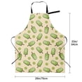 thumbnail image 5 of Bingfone Kiwi Ice Cream Apron Gifts For Men, Women Professional Grade Chef Apron for Kitchen,BBQ & Grill, 5 of 8