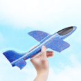 thumbnail image 2 of Avión de espuma para niños, juguete de planeador volador, modelo divertido al aire libre, 48CM/35CM, 1 unidad, 2 of 4