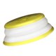 thumbnail image 3 of Cubierta para platos Cesta de drenaje plegable a prueba de polvo Cubierta para microondas Protector contra salpicaduras para cocinar en casa Amarillo, 3 of 10