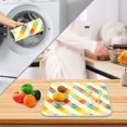 thumbnail image 4 of Ryvnso Vintage Checkered-a1 Dish Drying Mat for Kitchen Countertop 18x24 Large Dish Pad Drainer Rack Dish Sink Mats, 4 of 7