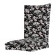 thumbnail image 5 of Funda Para silla de comedor Macarena Con Funda extraíble En blanco y negro, 5 of 7