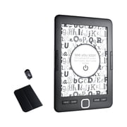 SDFGTstore Lightweight Electronic Book Reader Front Lit Screen Supports Multiple Ebook Formats