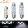 thumbnail image 5 of piezas de luz LED T10 para coche 3528 1210 blanca 8SMD bombilla interior abovedada 31 mm 39 mm 41 mm maletero DC 12 V equipo de lectura indicador de señal, 5 of 5