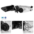 thumbnail image 2 of AKKON - Fits 1997-1999 Toyota Camry Headlamps Black Bezel Pair Headlights + Corner Lights Direct Replacements, 2 of 5