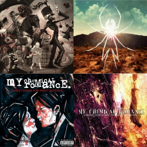 Black Parade (X) (Picture Disc) & Danger Days: True Lives Of The Fabulous Killjoys & Three Cheers For Sweet Revenge & I Brought You My Bullets You Brought Me Your Love [LP Vinyl Bundle]