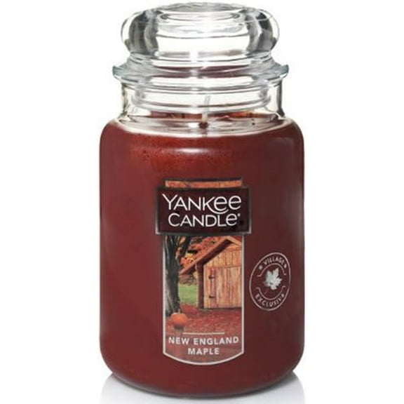 Yankee Candle New England Maple Large Original Jar Candle