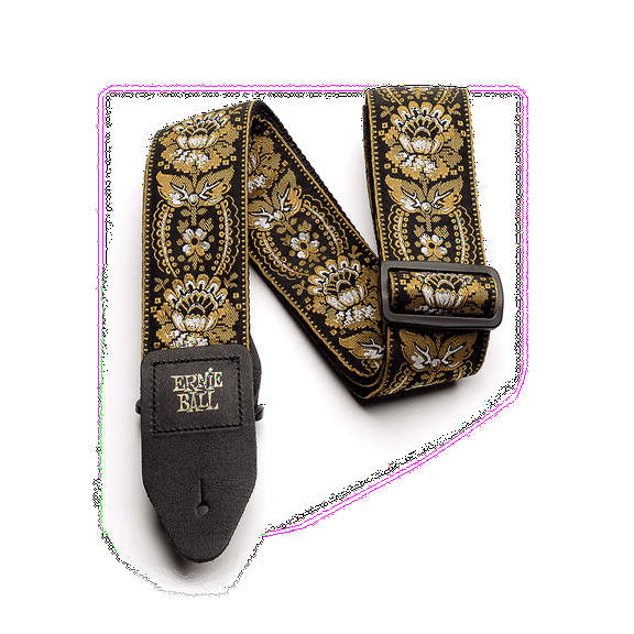 Ernie Ball Gold Orleans Guitar Strap