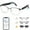 Silver, variant on Wiher Smart Glasses with AI Translation, Bluetooth Audio Sunglasses with Photochromic Lenses, Voice Assistant, Real-Time Translation, Supports 144+ Languages, Great for Business, Travel Silver
