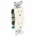 thumbnail image 2 of Leviton Decora Duplex Outlet - 15A 125V, Ivory - 1 Pack, 2 of 2