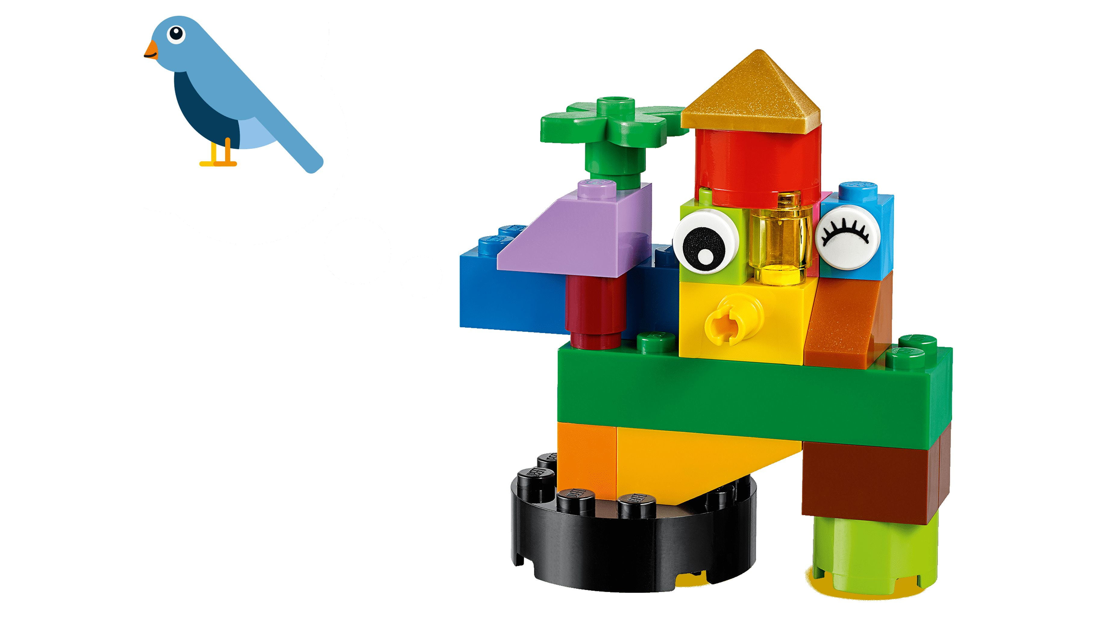 LEGO Classic Basic Brick Set 11002 Building Kit (300 Pieces)