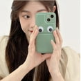thumbnail image 2 of Compatible with iPhone 13 Pro Max Candy Color Case Glossy Big Eyes Cute Funny Thin Slim Soft Lens Protection Aesthetic Shockproof Protective Cover for Women Girls, 2 of 12