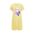 thumbnail image 5 of WJHWSX Nightgowns for Women,Womens Nightgown,Soft,Easy Care,Printed,Yellow,L(US:8), 5 of 5