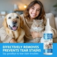 thumbnail image 2 of Tear Stain Remover for Dogs, Dog Eye Cleaner Solution, 60ml, 2 of 8