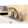 thumbnail image 3 of Kingston Brass KB4648NDL NuvoFusion 4 in. Centerset Bathroom Faucet, Brushed Nickel, 3 of 5