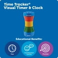 thumbnail image 5 of Learning Resources Time Tracker Visual Timer & Clock, Time Telling Toys, 5 of 6