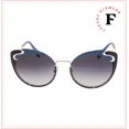 thumbnail image 3 of MIU MIU NOIR MU57TS Cut Out Gold Blue Brown Cat Eye Metal Sunglasses 57T Women, 3 of 5