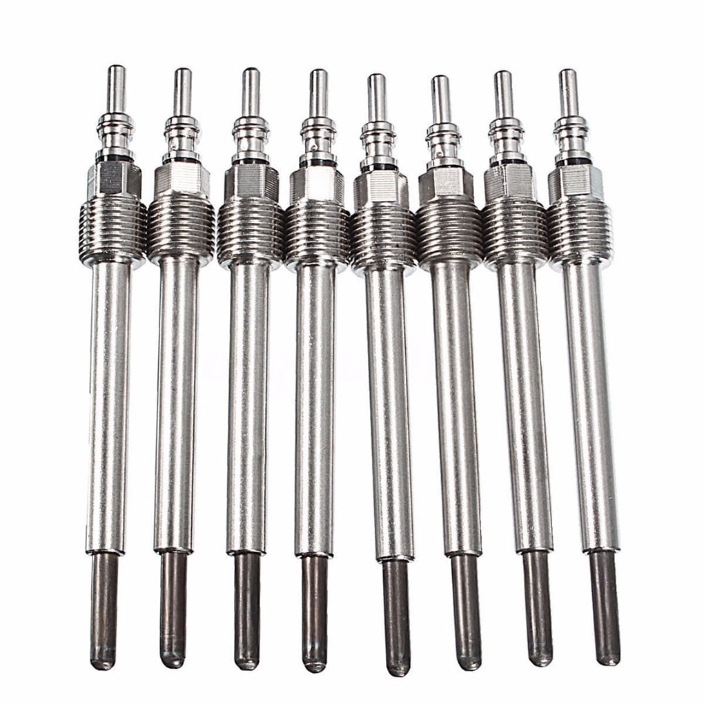 homeholiday 8PCS/Set Glow Plug Kit Replacement for 0407 Ford 6.0L