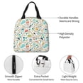 thumbnail image 2 of Kdxio Hand Drawn Cars Trucks Buses And Roads Print Insulated Lunch Bag,Reusable Tote Lunch Box for Women Men,Leakproof Cooler Lunch Bags for Work Office Travel Picnic, 2 of 6