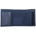 thumbnail image 3 of TOPTIE Mens Trifold Wallets with Zipper Coin Pocket, Canvas Billfold with ID Window-Grey-1Pcs, 3 of 8