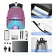 thumbnail image 4 of Easygdp Pink Shark Pool Fantasy Mochila Casual para Portátil, Mochila para Escuela, Viajes, Negocios, 4 of 6