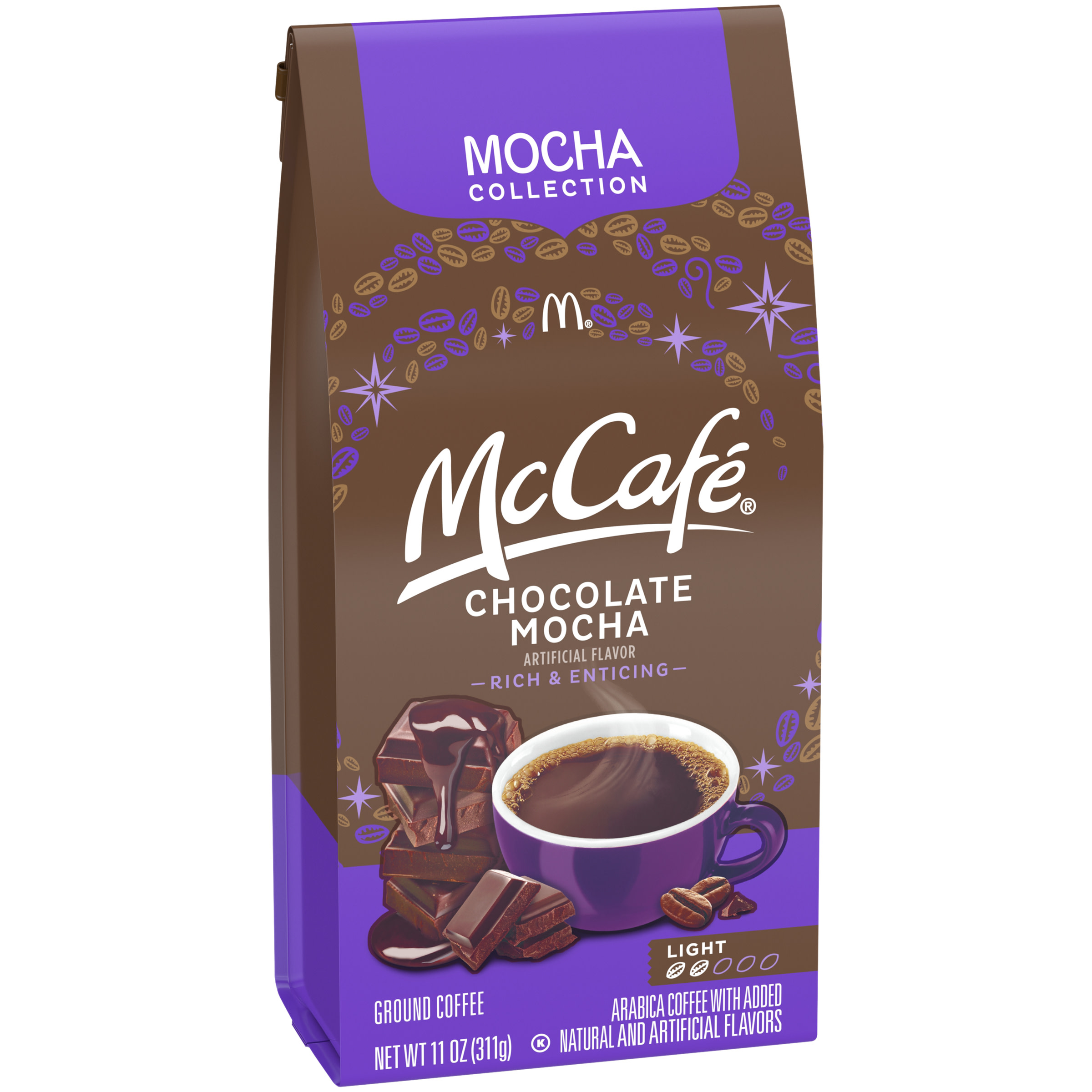 McCafe Mocha Magic Chocolate Mocha Ground Coffee, 11 oz Bag - image 3 of 7
