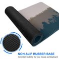 thumbnail image 6 of Elevate Your Work or Play - Large Forest Pattern Mouse Pad, Extended, Thin, Non-Slip Rubber Base, Stitched Edges - Perfect for Gamers & Professionals (31.5 x 11.8inches), 6 of 7